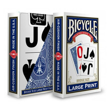 Mängukaardid Bicycle Large Print, sinine