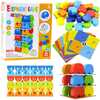 Mäng lastele elevandi torn, 46 osa, Lean Toys