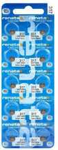Patareid Renata 317 (SR516SW), 1.55V, 10 tk