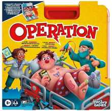 Lauamäng Hasbro Operation, G0951, soome ja rootsi keeles