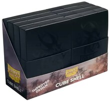 Kaarditasku Cube Shell - Shadow must, 8 tk