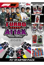 Kogumiskaardid Topps Formula 1 Turbo Attax Starter Pack, F1TA25-2502