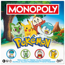 Lauamäng Hasbro Monopoly Pokemon, soome/rootsi keel