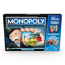 Lauamäng Monopoly Ultimate Rewards, elektrooniline pangandus, läti keel