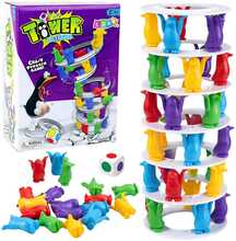 Lauamäng Lean Toys Crazy Penguins on the Tower