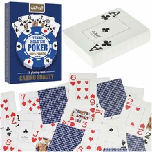 Mängukaardid Poker Muduko Trefl, 100 prots. plast, 55 tk