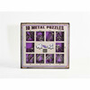 Metallist nuputamisümbermängude komplekt 10 Metal Puzzles Eureka Purple Set