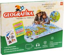 Õppemäng Geografika: avasta maailma, leedu keel