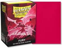 Kaarditaskud Dragon Shield Standard Matte Dual - Fury, 100 tk