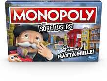 Lauamäng Hasbro Monopoly For Sore Losers, FIN only