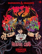 Lauamängu lisapakend Wizards of the Coast Dungeons & Dragons DD5 Stranger Things: Welcome to the Hellfire Club