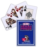 Mängukaardid Modiano Texas Poker Hold Em Jumbo Index, sinine