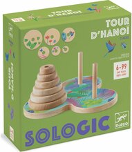 Loogikamäng Hanoja torn Djeco Sologic