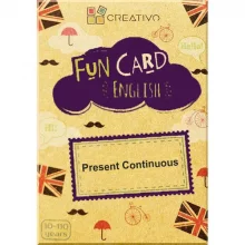 Lauamäng Creativo Fun Card English Present Continuous