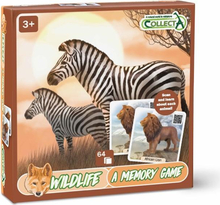 Mälumäng Collecta metsik loodus, 64 tk, 84238