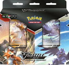 Kaardimäng Pokemon TCG - Lycanroc vs. Corviknight V Battle Deck Bundle