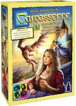 Lauamängu lisapakend Carcassonne 3: Printsess ja draakon, LT/LV/EE/RU