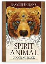 Värviraamat Ravynne Phelan Spirit Animal, 50 illustratsiooni, 96 lehekülge, Blue Angel
