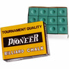 Piljardi kriit Pioneer, roheline, 12 tk