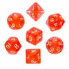 Täringukomplekt Rebel RPG Mini Crystal, punane