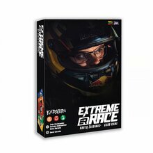 Kaardimäng Kadabra Extreme Race, leedu ja inglise keeles