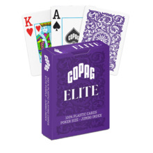Mängukaardid Copag 1546 Elite Poker size - Jumbo index, lilla