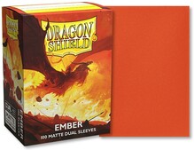 Kaardikiled Dragon Shield Standard Matte Dual Sleeves Ember, 100 tk