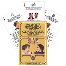 Mängukaardid Us Games Systems Famous Women of the Civil War