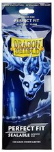 Kaardikiled Dragon Shield Japanese Size Perfect Fit Sealable, läbipaistev, 100 tk