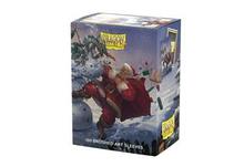 Kaardikiled Dragon Shield Standard size Brushed Art Sleeves Christmas 2025, 100 tk