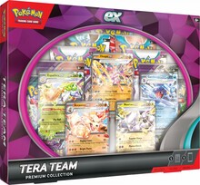 Lauamäng Pokemon TCG Tera Team Premium Collection, THE Pokemon Company International