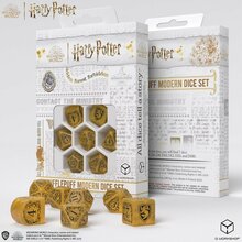 Täringukomplekt Q-Workshop Harry Potter Hufflepuff, kollane