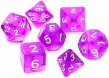 Lauamängu täringukomplekt Rebel Crystal Dice Set