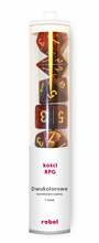 Mängutäringud Rebel RPG Dice Set, Carmine