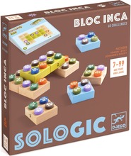 Lauamäng Djeco Sologic Inkade klotsid, DJ00818
