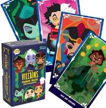 Taro kaardid Funko: Disney Villains, 78 kaarti koos juhendiga