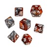 RPG täringukomplekt Rebel, pruun/hall