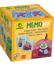 Mälumäng Memo Box fantaasiategelased Ludattica, 40 tk