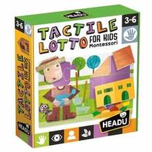 Lauamäng Headu Montessori Tactile Lotto For Kids, 25374