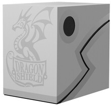 Kaardikarp Dragon Shield Double Shell - Ashen White/Black