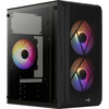 Arvutikorpus AeroCool CS-107, Mini Tower, must
