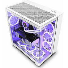 Arvutikorpus NZXT H9 Flow, Midi Tower, valge