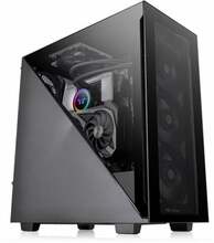 Arvutikorpus Thermaltake Divider 300 TG, Midi Tower, must