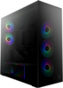 Arvutikorpus Arctic Xtender VG, Midi-Tower, E-ATX, RGB, Tempered Glass, must