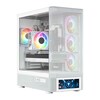 Arvutikorpus Modecom Volcano AQ500 ARGB, Midi, valge