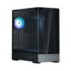 Arvutikorpus Zalman P40 Prism, Mid-Tower, karastatud klaas, must