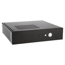 Arvutikorpus Akasa Cypher Thin, Mini-ITX, 120W, must