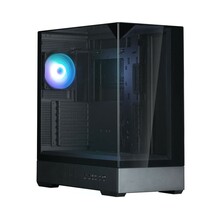 Arvutikorpus Zalman P40 Prism, Mid-Tower, karastatud klaas, must