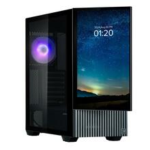 Arvutikorpus Zalman Z10 DS, ATX Mid Tower, must, 120 mm ARGB ventilaatoriga