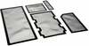 Tolmufiltrite komplekt Demciflex DF0483, Corsair Obsidian 750D jaoks, must